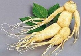 Root Ginseng pentru a face perfuzie